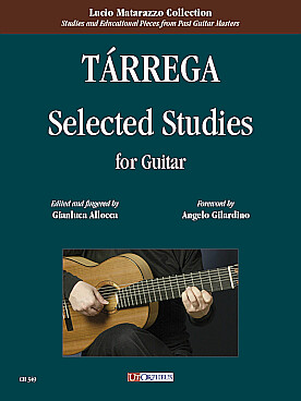Illustration de Selected studies for guitar