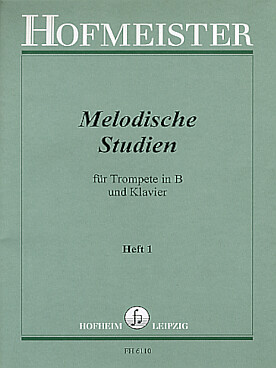 Illustration de MELODISCHE STUDIEN - Vol. 1   