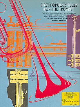 Illustration first popular pieces for the trumpet
