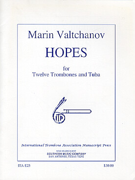 Illustration de Hopes pour 12 trombones et 1 tuba