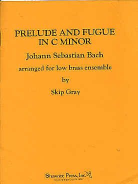 Illustration de Prélude et fugue en do m pour 2 euphoniums (ou trombones) et 2 tubas