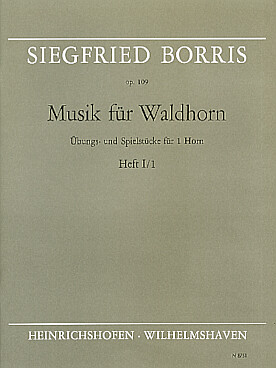 Illustration borris musik fur waldhorn op. 109 v. i/1
