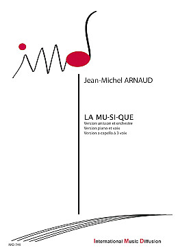 Illustration de La Mu-si-que pour 3 voix a capella et piano