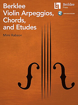 Illustration rabson violin, arpeggios chords & etudes