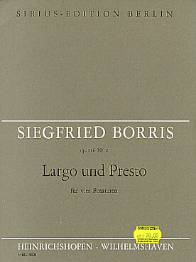 Illustration borris largo und presto op. 116/2
