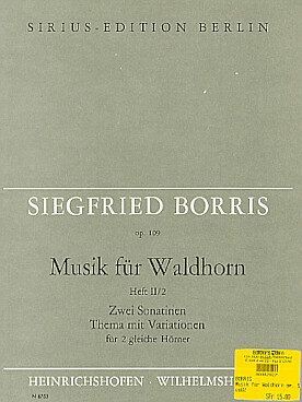 Illustration de Musik für Waldhorn op. 109 - Vol. II/2