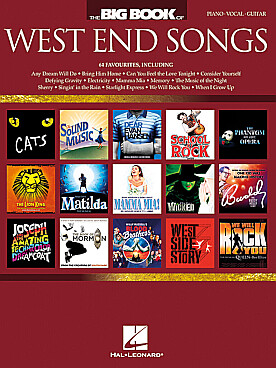 Illustration the big book of west end songs p/v/g