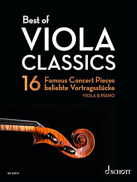 Illustration de BEST OF VIOLA CLASSICS : 12 pièces de concert