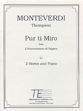 Illustration de Pur ti Miro from L'incoronazone di Poppea