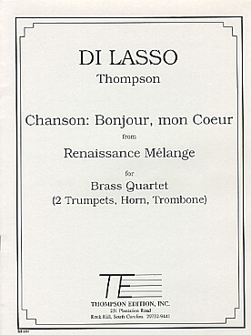 Illustration de Chanson : bonjour mon chœur from Renaissance mélange