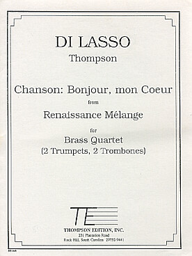 Illustration de Chanson : bonjour mon chœur from Renaissance mélange