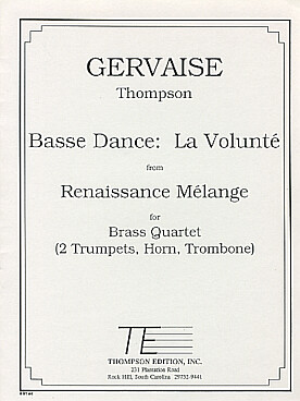 Illustration de Basse dance : La Volunté from la Renaissance mélange