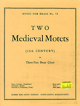 Illustration de 2 MEDIEVAL MOTETS (13th Century)