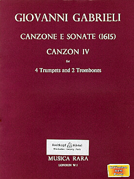 Illustration de Canzone e Sonate pour 4 trompettes et 2 trombones - N° 4