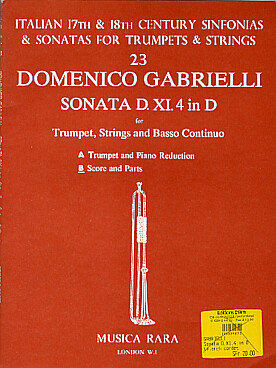 Illustration gabrielli sonata xi:4 en re maj