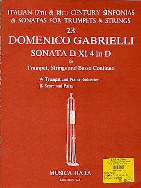 Illustration gabrielli sonata xi:4 en re maj