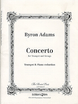 Illustration de Concerto pour trompette et cordes, réd. piano