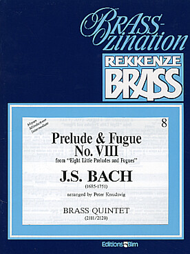 Illustration de Prélude et fugue N° 8    