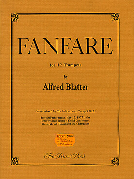 Illustration de Fanfare pour 12 trompettes
