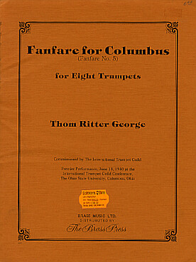 Illustration de Fanfare for Columbus N° 5 pour 8 trompettes