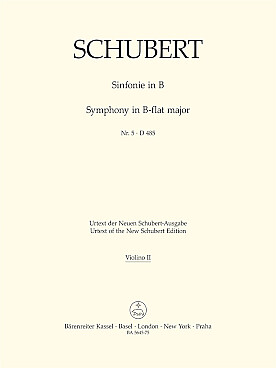 Illustration de Symphonie N° 5 en si b M D485 - Violon 2
