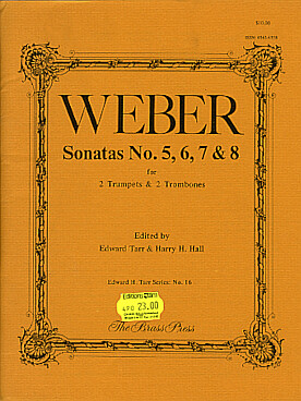 Illustration weber sonatas n° 5, 6, 7 & 8