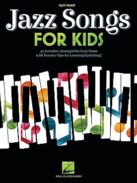 Illustration jazz songs for kids (easy piano)