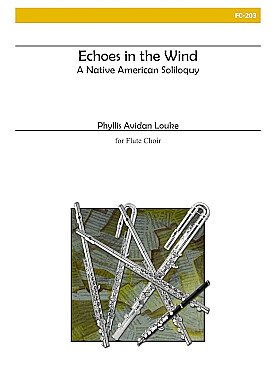 Illustration de Echoes in the wind pour ensemble de flûtes