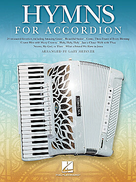 Illustration hymns for accordion