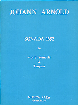 Illustration de Sonada 1652 pour 4 ou 8 trompettes et timbales