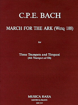 Illustration de March for the Ark pour 3 trompettes et timbales