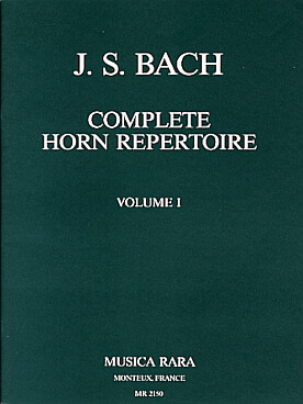 Illustration bach js complete horn repertoire vol. 1