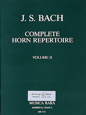 Illustration bach js complete horn repertoire vol. 2