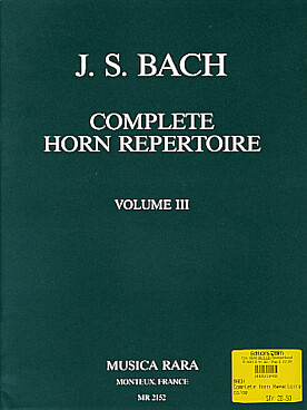 Illustration de Complete horn repertoire - Vol. 3