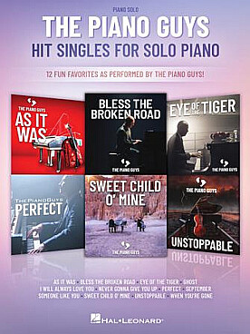 Illustration de Hit singles for solo piano
