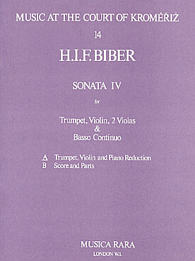 Illustration de Sonate N° 4 pour trompette, violon et piano
