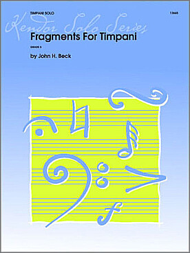 Illustration beck fragments for timpani
