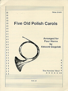 Illustration five old polish carols
