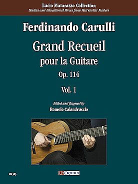 Illustration de Grand recueil pour la guitare op. 114 - Vol. 1