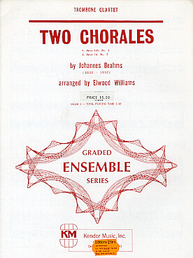 Illustration brahms 2 chorales : op. 110/2, op. 74/1