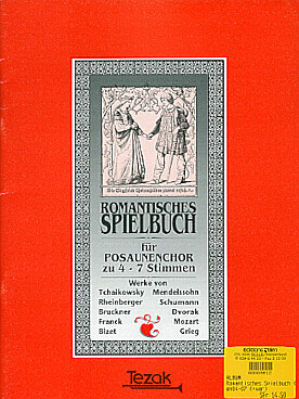 Illustration romantisches spielbuch