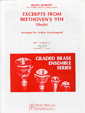 Illustration de Final de la 9me Symphonie, traits d'orchestre