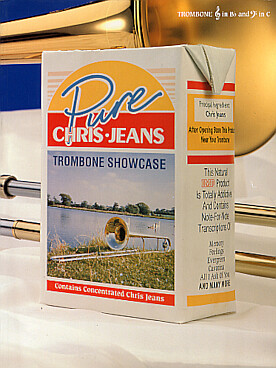 Illustration de TROMBONE SHOWCASE, pure Chris Jeans pour trombone si b ou do   