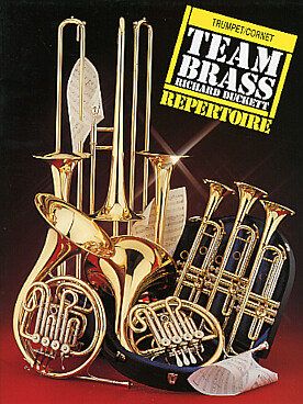Illustration de Team brass repertoire pour pratique individuelle ou en groupe