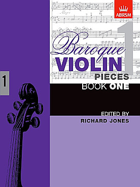 Illustration baroque violin pieces vol. 1