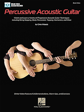 Illustration de Percussive acoustic guitar (avec accès vidéo à télécharger)
