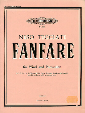 Illustration de Fanfare for wind and percussion