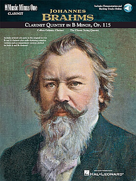 Illustration de Clarinet quintet op. 115 en si b M