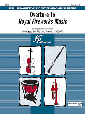 Illustration de Overture to royal fireworks music HWV 351