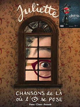 Illustration juliette chansons de la ou oeil se pose